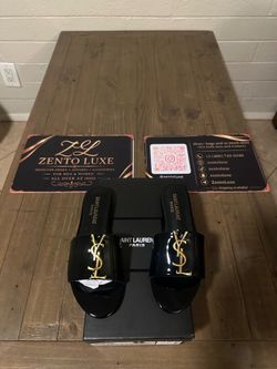 Ysl sandals size 5-6-7-8-9-10 available new with box