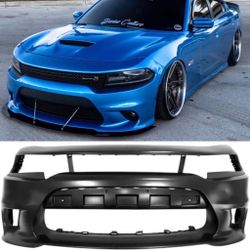 New Front Bumper For Dodge Charger 392 Hellcat Scat Pack 2015 To 2023
