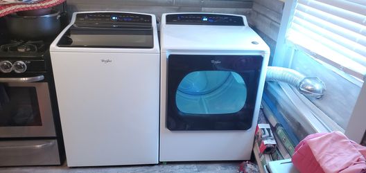 Whirlpool washer and dryer