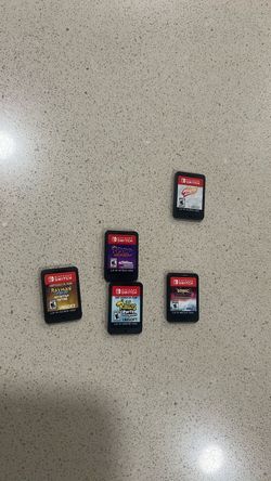 Nintendo Switch Game Cartridges