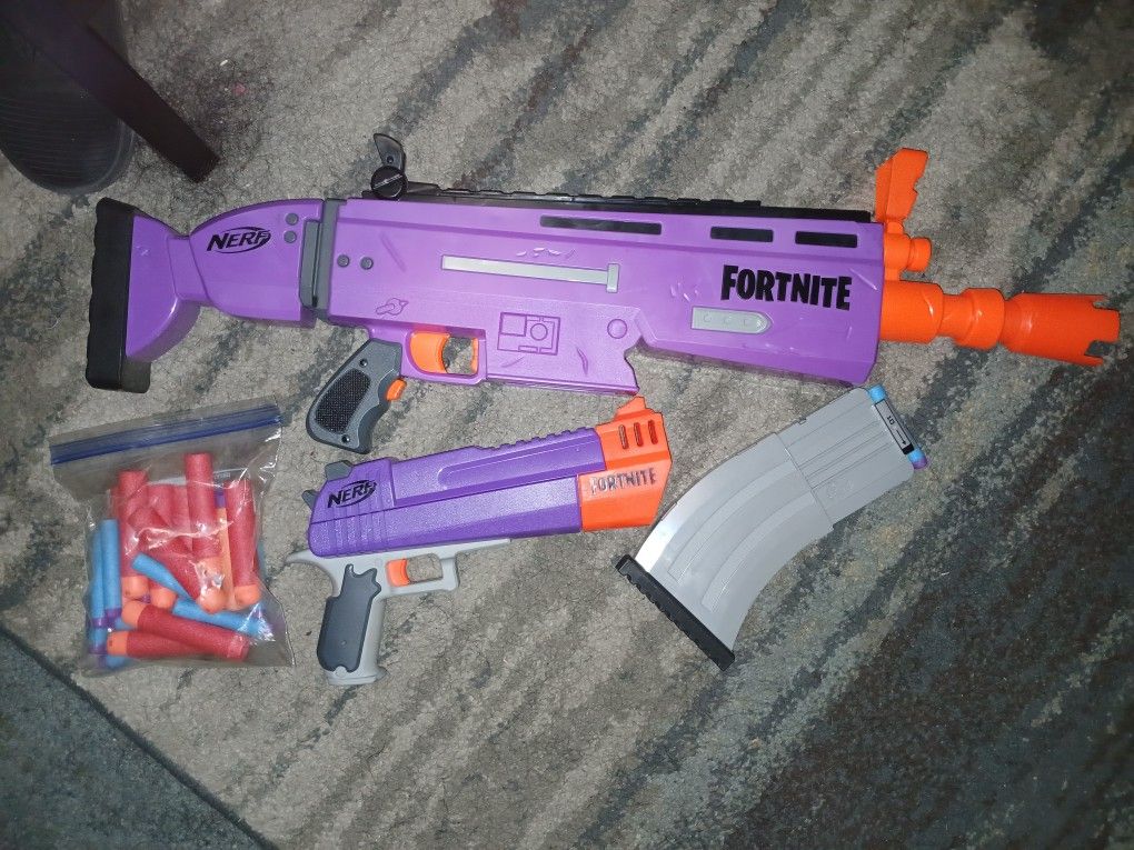 Fortnite edition electric assault rifle Fortnite edition hand cannon