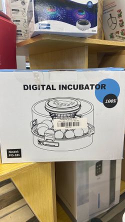 Digital Egg Incubator with Automatic Egg Turner & Temperature Control