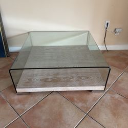 Glass Top Coffee Table