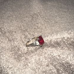 Red Ruby Ring