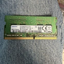 Samsung 8GB M471A1K43DB1-CTD DDR4 PC4-21300, 2666MHZ, 260 Pin SODIMM, 1.2V, CL 19 Laptop Memory 
