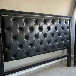 King Size Bed Frame with Matching Dresser and Bed Side Table