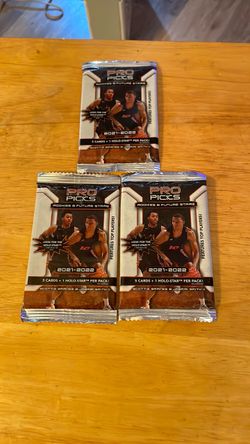 2021-22 Pro Picks Rookies & Future Stars Card Packs (x3)