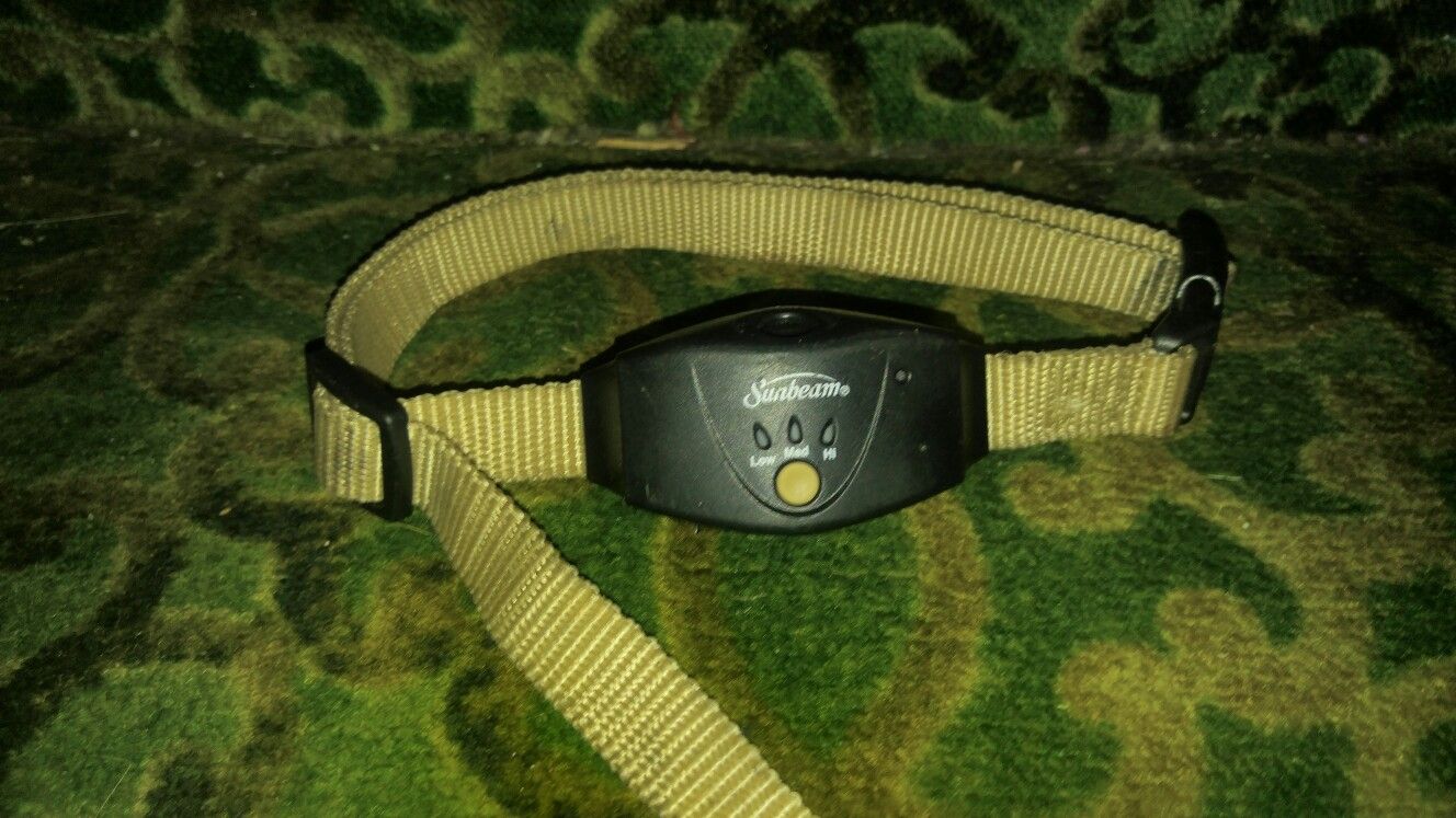 Sunbeam Sonic bark control collar
