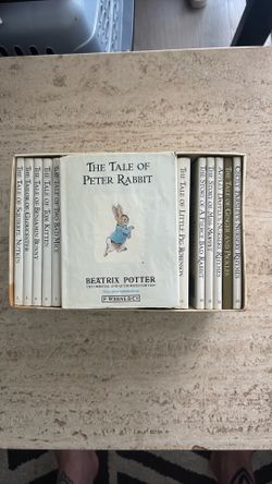 Vintage Beatrix Potter Book Collection Peter Rabbit