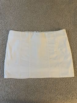 Blue Blush Mini Skirt