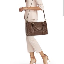 Frye “Melissa Leather Satchel & Wallet”