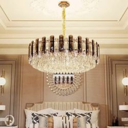 8 - CRYSTAL 15 - Light Clear Modern/ contemporary Crystal For Use in Bedrooms, Dining Rooms, Foyers, K