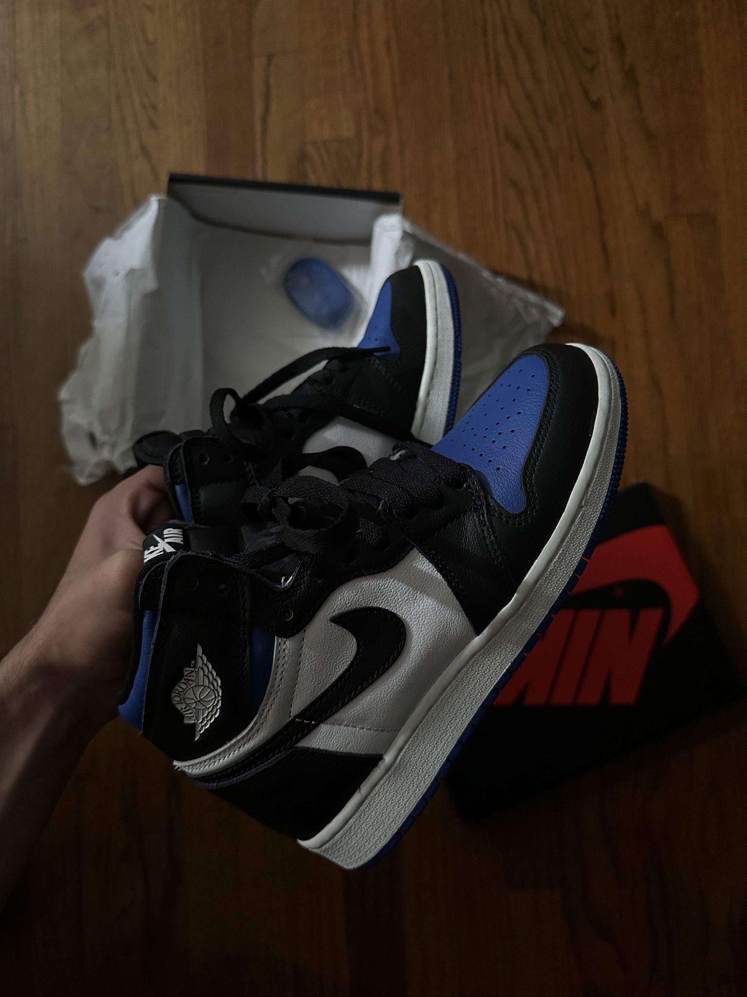 (NDS) AIR JORDAN 1 HIGH - ROYAL TOE
