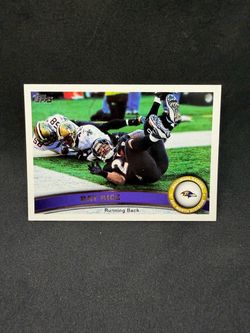 2011 Topps Ray Rice Baltimore Ravens Football Card