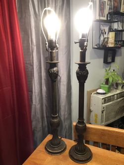 2 Lamps For $20 Light Bulbs Not Included