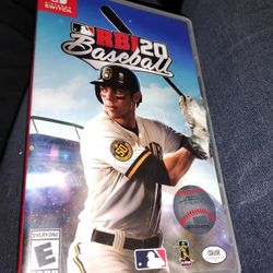 RBI 20 baseball Nintendo switch