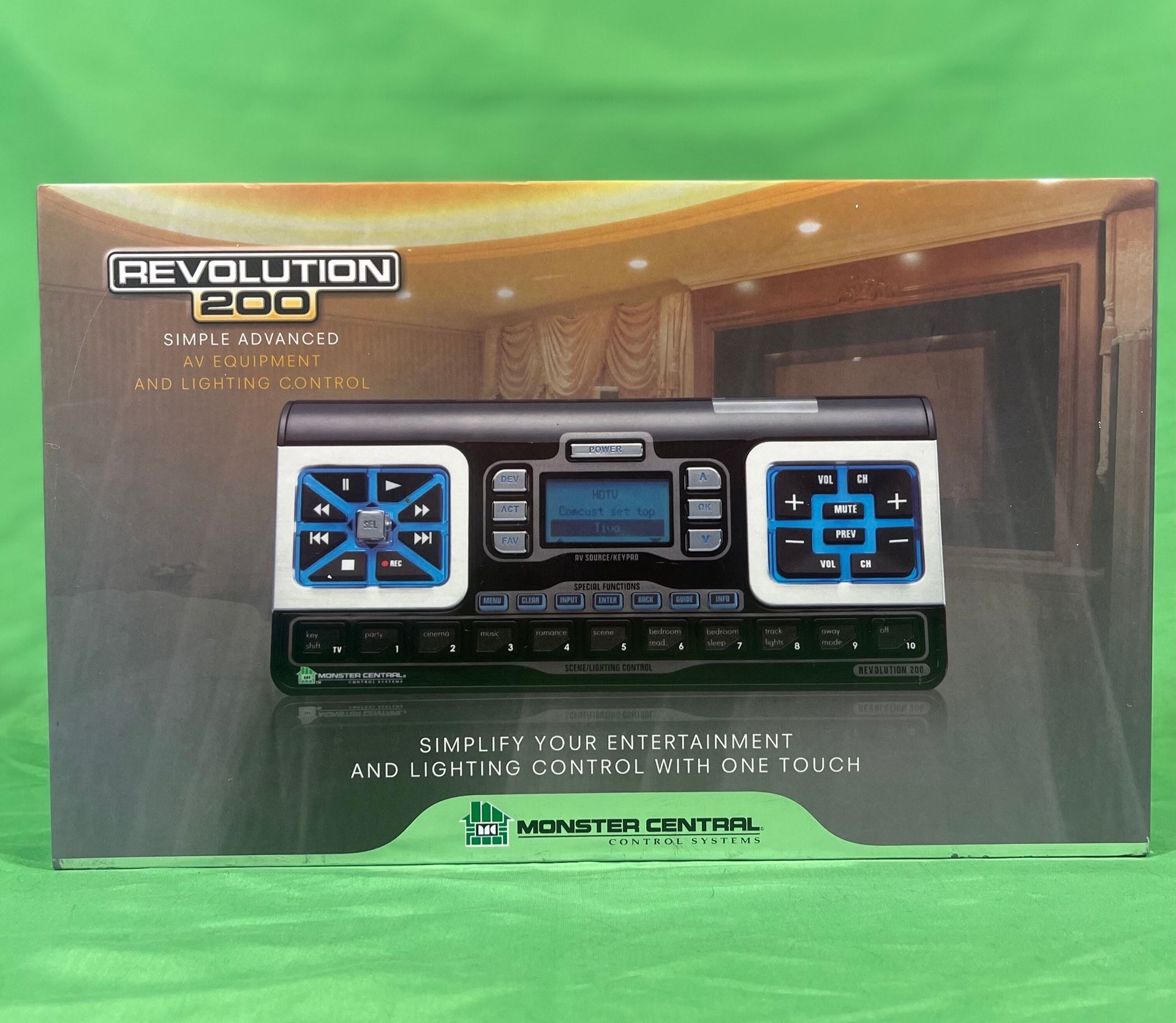 Monster Central Revolution for AV and Light Control