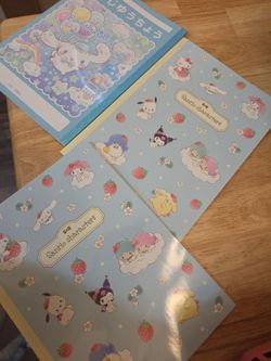 Sanrio notebooks