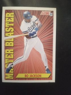 BO JACKSON BASEBALL CARD #692
