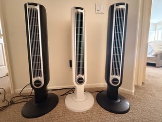 Lasko Tower Fans – Set of 3 $50