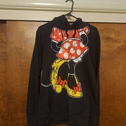 Mini Mouse Black Hoodie