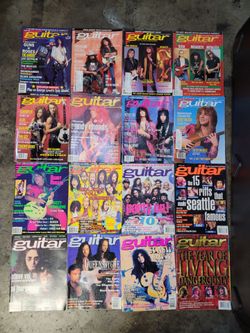 Guitar Magazines 90s - $10 each