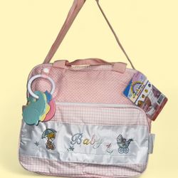 Y2K PreciousMoments Pink Diaper Bag