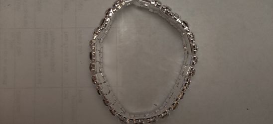Silver Diamond Bracelet