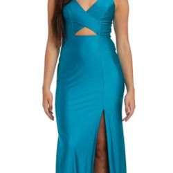 Jade Morgan & Co 13021 Long Formal Sexy Prom Dress Size 0