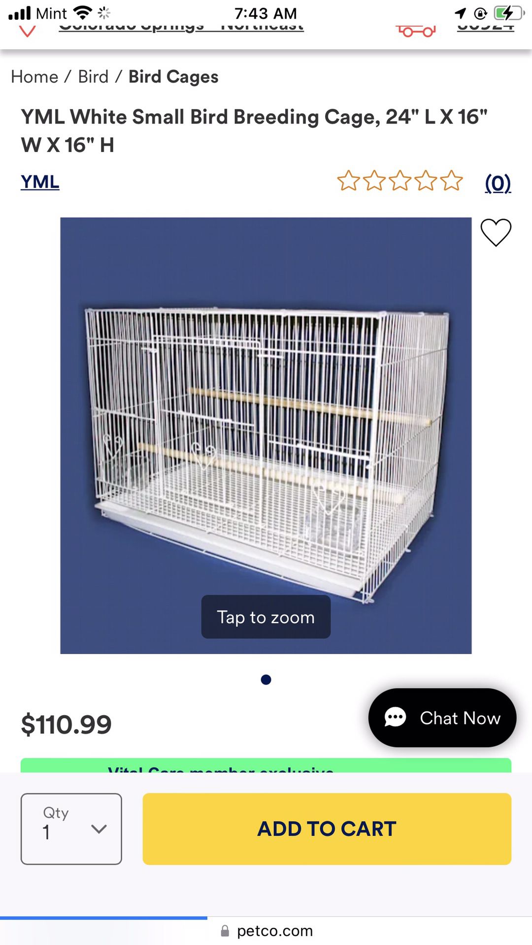 Bird Or Small Animal Cage 