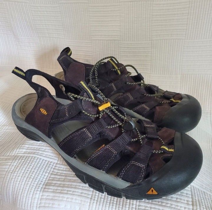 Keen Newport H2 Mens Size 13 Black Outdoor Hiking Sandals 1001907 Water Shoes