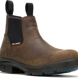 WOLVERINE Men's DuraShocks Sr Icon Waterproof CarbonMax Romeo Construction Boot A size 10.5