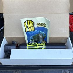 Spare air model 300pk-DG backup scuba diving tank