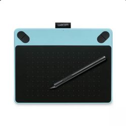 Wacom Intuos Pen Tablet Draw/Photo/Art Small CTL-490/B0 Mint Blue
