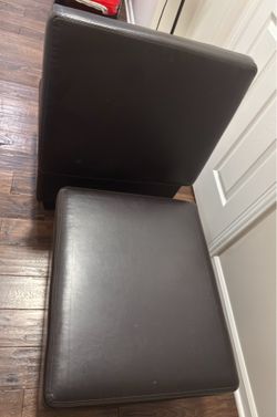 set of 2 storage ottoman - 24*20*16 each