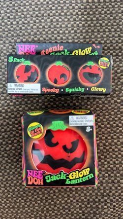 Needoh Teenie and Regular Jack Glow Lanterns