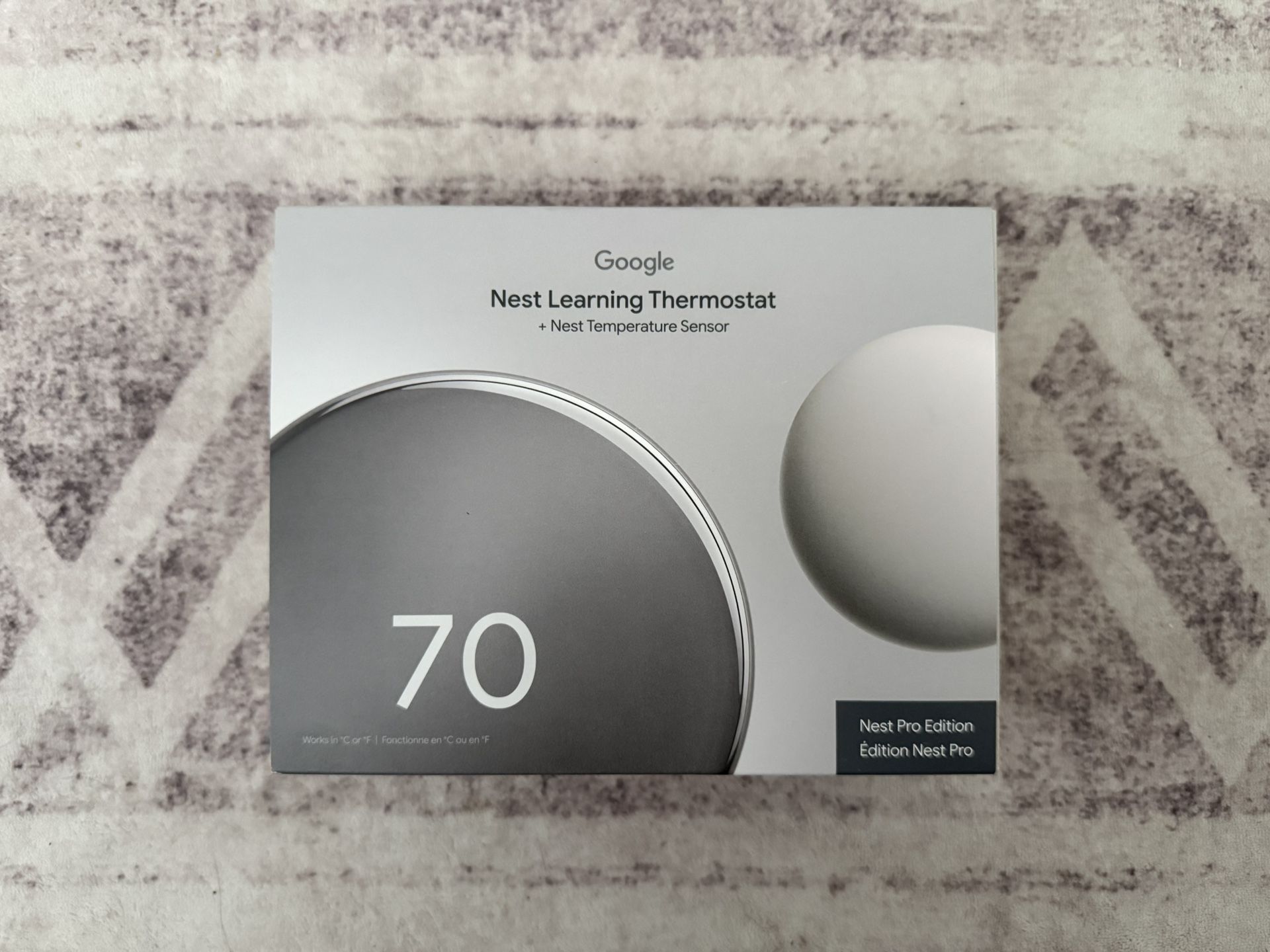 Google Nest Learning Thermostat 4th Gen Pro Edition