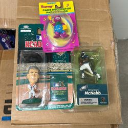 Cake Topper Toys  Barney Baseball Football