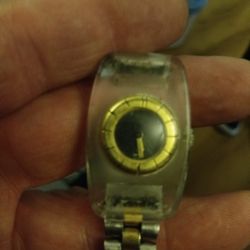 Vintage 1970s Lanvin Paris "jelly" manual winding watch