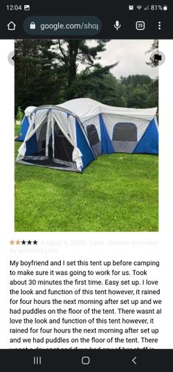 16 Person 3 Room Family Tent