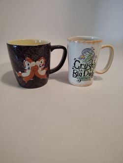 2 Disney mugs