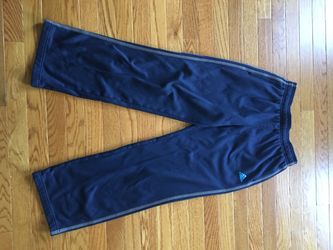 Adidas Blue color fleece bottom kids 14-16 size