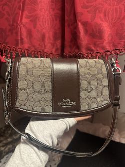 Coach Andrea Shoulder Bag In Signature Jacquard