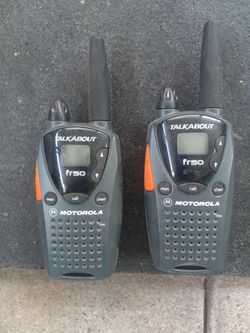 Motorola Talkabout FR50 Two-Way Radios – Pair