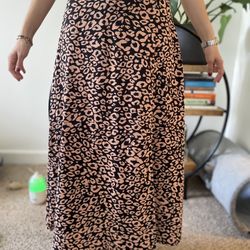 Animal Print Skirt 