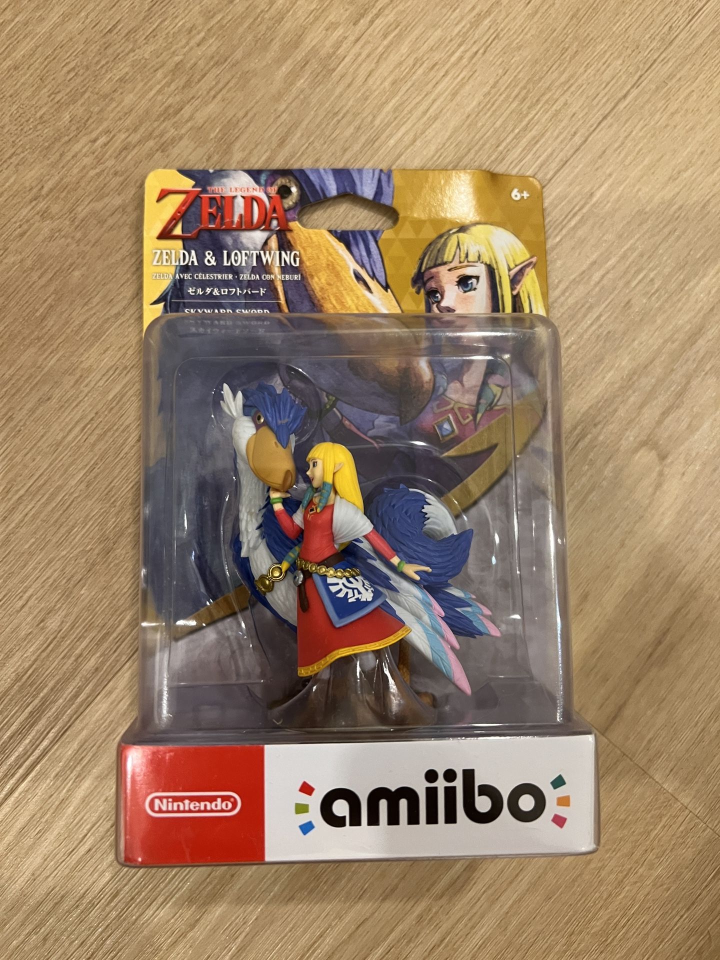Nintendo Amiibo - Zelda & Loftwing - The Legend of Zelda: Skyward Sword HD