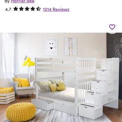 Twin Bunk Beds With Drawers 