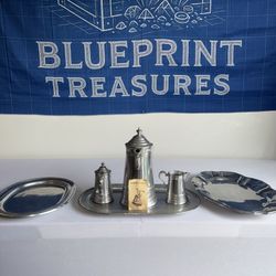 ✨ Vintage Wilton Armetale Pewter Serving Set – 7 Pieces! ✨