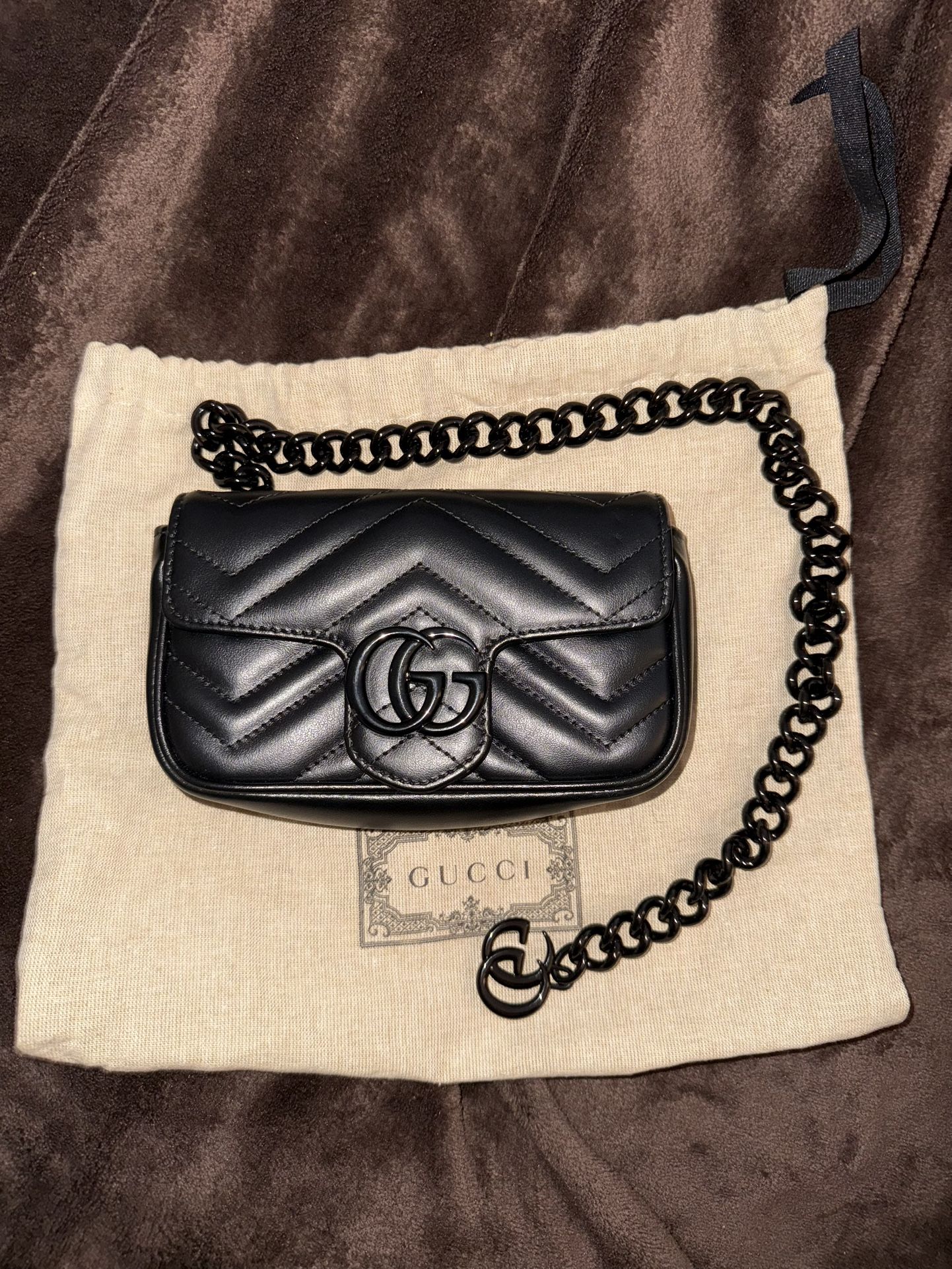 NEW Gucci Marmont Belt Bag 