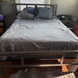 Queen size bed frame